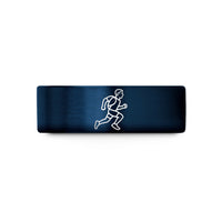 special present for ladies – blue tungsten trail runner wedding band