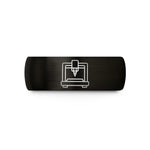 creative presents for wife – black tungsten cnc router wedding band