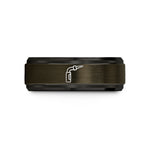 thoughtful presents for mom – gunmetal & black tungsten tig torch wedding band