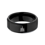 top present options her – black tungsten st basils cathedral wedding band