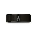 personalized mom presents – black tungsten pliers wedding band