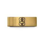 custom rings for couples – gold tungsten camera wedding band