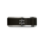 unique birthday present box – black & gray tungsten mobile stars wedding band