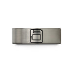 holiday present sets sale – blue & silver tungsten game cartridge wedding band