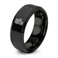 Gift Sets for Her – black tungsten wastegate ring