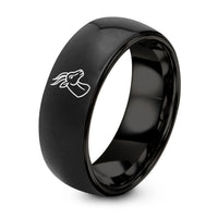Gift Sets for Mom – black tungsten gazelle ring
