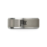 presents for mom now – silver tungsten genderfluid flag wedding band