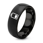 swatch color sample for Battery Symbol ring style 01