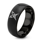 Gifts for A Girlfriends Birthday – black tungsten rca connector ring