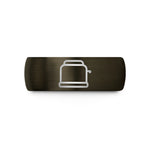 new mom keepsake presents – gunmetal & black tungsten toaster wedding band