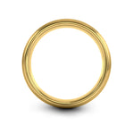 unique nurse present ideas – ye ohene engraving on black & gold tungsten wedding band