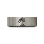 best presents for couples – black & blue & silver tungsten sea anemone wedding band