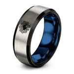 swatch color sample for Nebula ring style 11