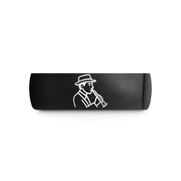 special presents for lawyers – black tungsten clarinet jazz fedora wedding band