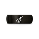 lawyer present ideas men – black tungsten guitar controller wedding band