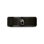 unique presents for him – black tungsten lighter wedding band