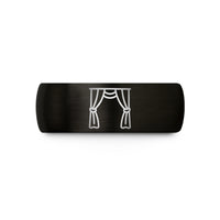 special friend present ideas – black tungsten stage curtains wedding band