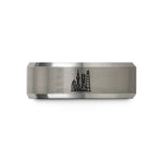 unique presents for friends – grey tungsten shanghai skyline wedding band