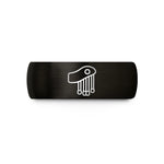 unique friendship presents women – black tungsten epaulette tassels wedding band
