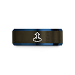 best birthday presents 2023 – gunmetal & blue tungsten gas evolution wedding band