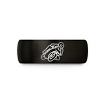 best presents for him – black tungsten kneedown cornering wedding band