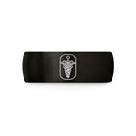 birthday present for her – black tungsten medical dog tags wedding band