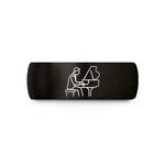 personalized presents for him – black tungsten grand piano wedding band