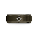 best presents for men – gunmetal & rose gold tungsten teapot wedding band