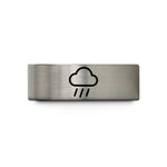 men's birthday present ideas – blue & grey tungsten cloud rain wedding band