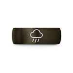 best presents for guys – gunmetal & blue tungsten cloud rain wedding band
