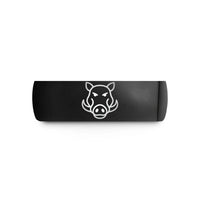 unique birthday presents her – black tungsten warthog wedding band