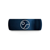 best presents for girlfriend – blue tungsten pluto wedding band