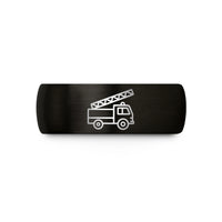 unique mom presents ideas – black tungsten ladder truck wedding band