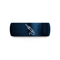 best presents for dads – blue tungsten soldering iron wedding band