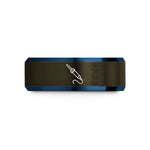 best presents for dads – gunmetal & blue tungsten soldering iron wedding band