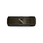 personalized mechanic presents – gunmetal & black tungsten torque wrench wedding band