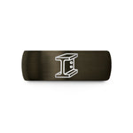 best presents for bikers – gunmetal & black tungsten i beam rivets wedding band