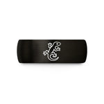 best presents for fathers – black & gold tungsten gecko wedding band