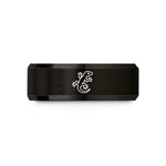 birthday presents for him – black tungsten gecko wedding band