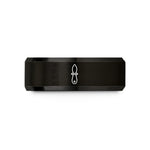 birthday presents for him – black tungsten oyster shucker wedding band