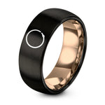 swatch color sample for Wine Stain Ring ring style 01