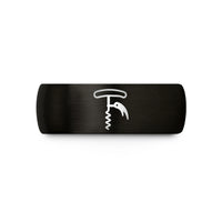 best presents for dads – black tungsten waiters corkscrew wedding band