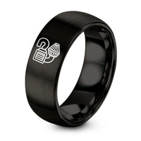 Gifts for Dads for Christmas – black tungsten air intake ring