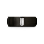 mom's day presents – black tungsten churro wedding band