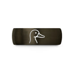 thoughtful presents for mom – gunmetal & black tungsten duck wedding band