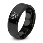 swatch color sample for Butterfly Heart ring style 14