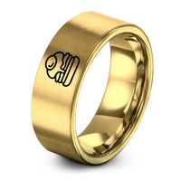 swatch color sample for Eggs Benedict ring style 15
