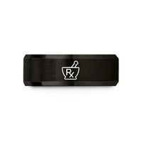 best presents for him – black tungsten pharmacy rx wedding band