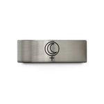 cool presents for dads – gray tungsten venus crescent phase wedding band