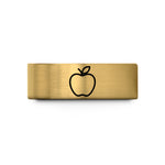 women's tungsten wedding band – gold tungsten apple wedding band